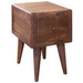 DISCONTINUED Bayshore Mid Century Side Table - Mocha Brown - Crafters and Weavers