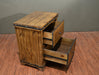 Addison 2 Drawer Nightstand - Crafters and Weavers