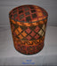 One of a Kind Kilim Rug Pouf Ottoman foot stool - #92 - Crafters and Weavers