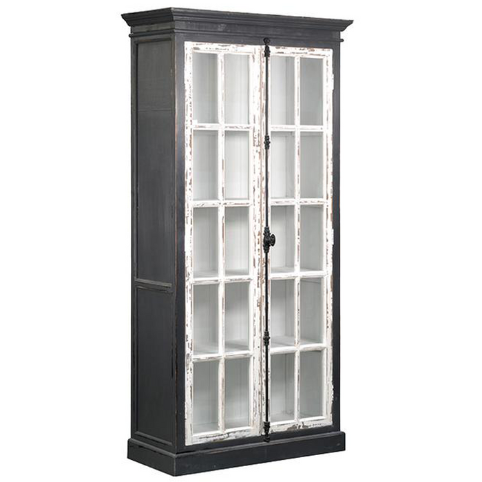 OUT OF STOCK Asbury 2 Door Vertical Hardware China Cabinet - Crafters and Weavers