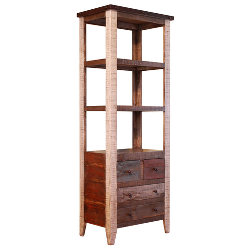 Bayshore Multi-Color Pier Bookcase - Crafters and Weavers