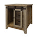 Bayshore Sliding Door / 3 Drawer End Table - Crafters and Weavers