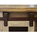 Bayshore Sliding Door / 3 Drawer End Table - Crafters and Weavers