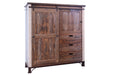 Bayshore Farmhouse Gentleman's Chest / Armoire 55'' - Crafters and Weavers