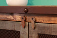 Bayshore 4 Door Cabinet - Mesh Doors - Crafters and Weavers