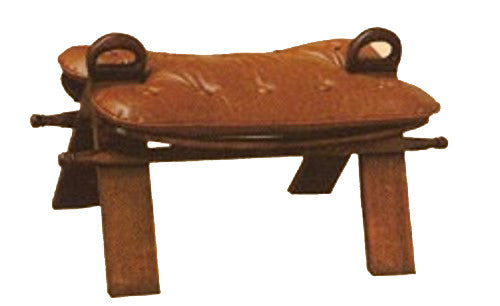 Saddle Stool - Crafters and Weavers