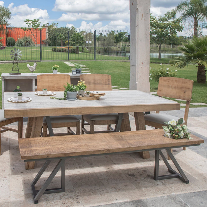 Amelia Solid Wood Dining Table Set - Options Available