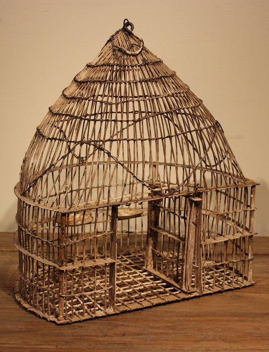 Antique Bird Cage - Crafters and Weavers