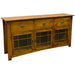Craftsman Style Quarter Sawn Oak Sideboard - 72" - Crafters and Weavers