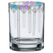 Frank Lloyd Wright - April Showers Old Fashion Glass - Set of 2 - Crafters and Weavers
