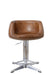 Aviator Adjustable Height Bar Stool - Leather - Crafters and Weavers