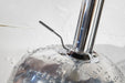 Cruz Adjustable Bar Stool with Metal Spitfire Shell - Crafters and Weavers