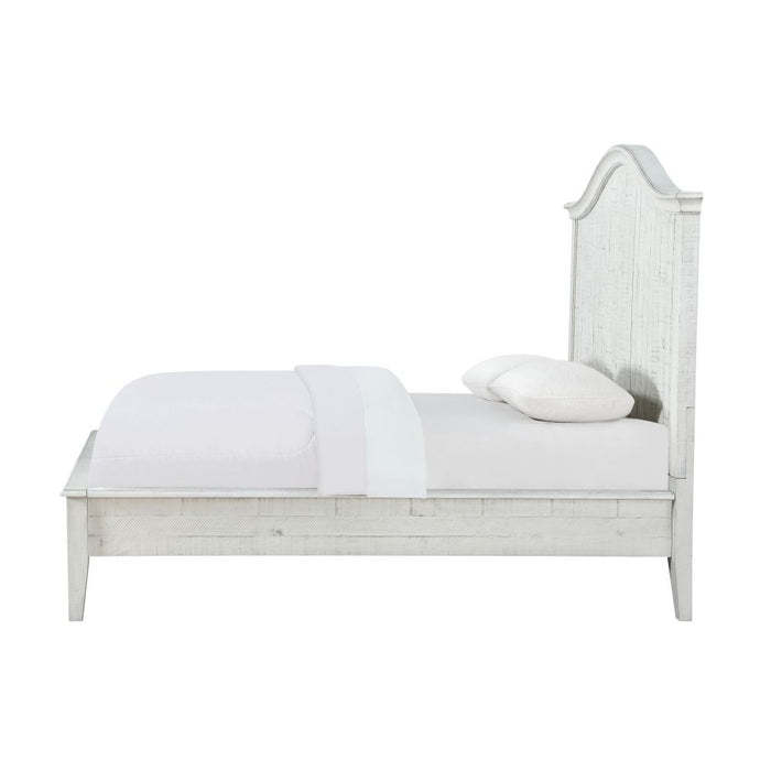 Carmilla rustic solid pine wood bed frame