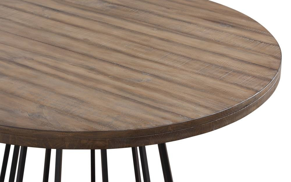 Minas Contemporary Industrial Dining Table