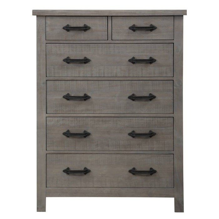 Rustic Line Chest Haven Modern Farmhouse Rustic Chest — Crafters and Weavers