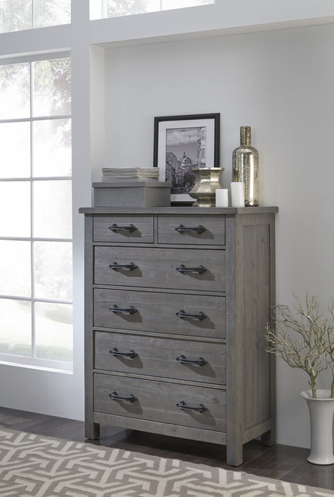 Rustic Line Chest Haven Modern Farmhouse Rustic Chest — Crafters and Weavers
