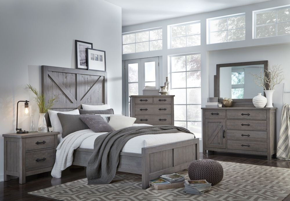 modern rustic bedroom dresser Modern Rustic Live Edge Walnut 6 Drawer Dresser