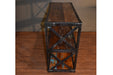 SOLD OUT Ventura Solid Wood 3 Tier Industrial Bookcase - Crafters and Weavers