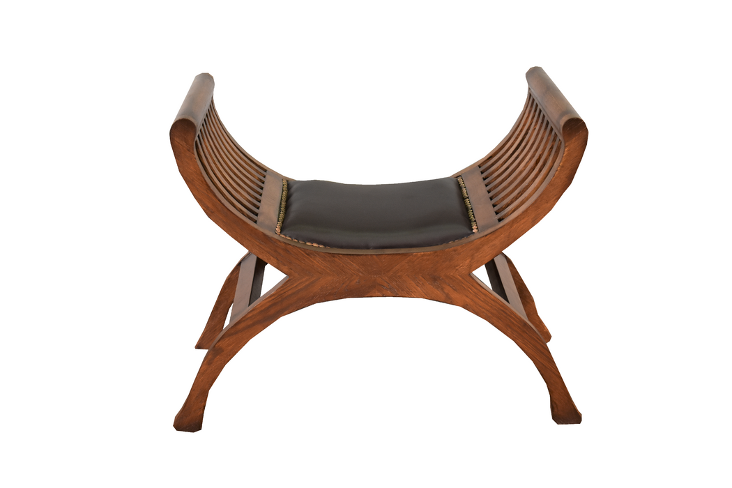 Arts and Crafts Mission Oak Window bench / sitting stool / Mission Ottoman - Crafters and Weavers
