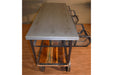 OUT OF STOCK Ventura 4 Drawer Industrial Console Cart - 54" - Crafters and Weavers