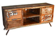 SOLD OUT Ventura 4 Drawer TV Stand - Reclaimed Solid Wood - Crafters and Weavers