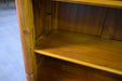 Legacy Open Bookcase - Light Brown Walnut - Crafters and Weavers