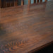 Mission 70" Solid Oak Dining Table - Walnut - Crafters and Weavers