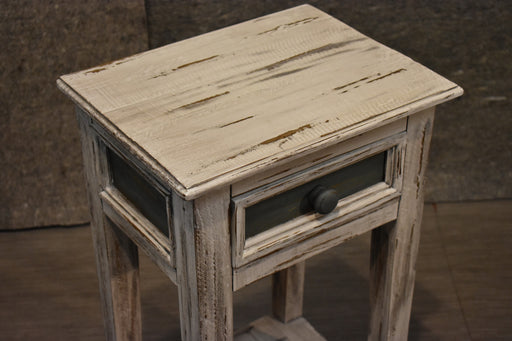 SOLD OUT Landon 2 Tone Side Table - Crafters and Weavers
