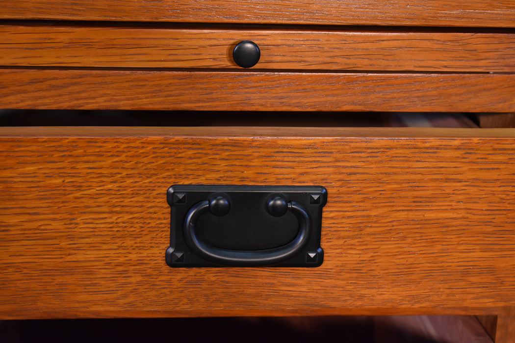 SOLD OUT Crofter Style 3 Drawer End Table / Night Stand - Mission - Crafters and Weavers