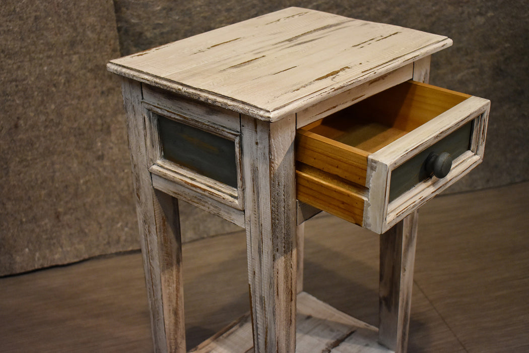 SOLD OUT Landon 2 Tone Side Table - Crafters and Weavers