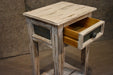 SOLD OUT Landon 2 Tone Side Table - Crafters and Weavers