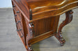SOLD OUT Legacy Mahogany Wood Captain's Desk - Brown Walnut - Crafters and Weavers