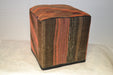 Rug Pouf/ Rug Sitting Stool / Rug Ottoman / Kilim Sitting Stool / Stools # 99 - Crafters and Weavers
