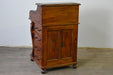 SOLD OUT Legacy Mahogany Wood Captain's Desk - Brown Walnut - Crafters and Weavers