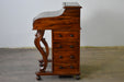 SOLD OUT Legacy Mahogany Wood Captain's Desk - Brown Walnut - Crafters and Weavers