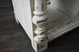 Landon Venetian Kitchen Island - Antique White - Crafters and Weavers