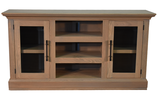 Kenton 65" TV Stand - Whitewash - Crafters and Weavers