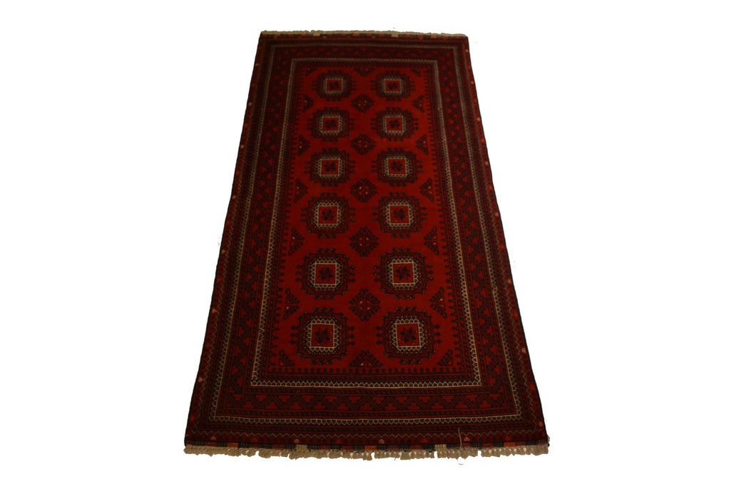 rug3628 3.3 x 6.4 Tribal Rug - Crafters and Weavers