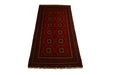 rug3628 3.3 x 6.4 Tribal Rug - Crafters and Weavers