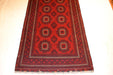 Tribal Balouchi Oriental Rug 3'3"x 6'4" - Crafters and Weavers