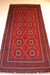 Tribal Balouchi Oriental Rug 3'3"x 6'4" - Crafters and Weavers