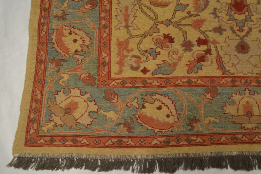 rugK82 5 x 6.8 Sumak Rug - Crafters and Weavers
