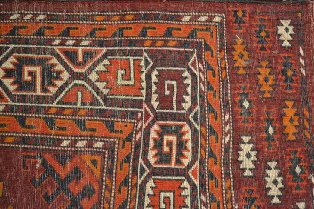 RugC1049 4.3 x 6.7 Tribal Rug - Crafters and Weavers