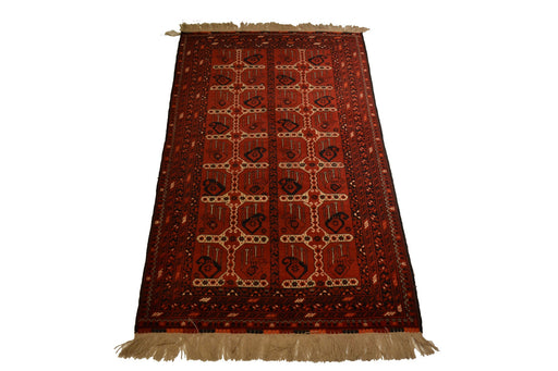 rug1045 3.6 x 6.1 Tribal Rug - Crafters and Weavers