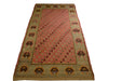 rug2295 4.10 x 9.5 Khotan Rug - Crafters and Weavers