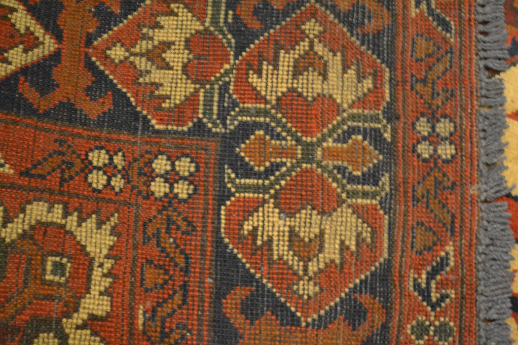 rug3082 4 x 6.8 Tribal Kargai Rug - Crafters and Weavers