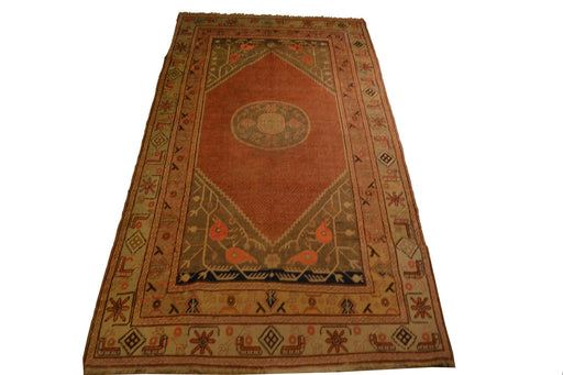 rug2299 4.10 x 9.3 Khotan Rug - Crafters and Weavers