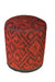 Rug Pouf / Rug Sitting Stool Ottoman made of vintage kilim rug # 30 - Crafters and Weavers