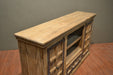 Keystone Panel Door TV Stand - Crafters and Weavers