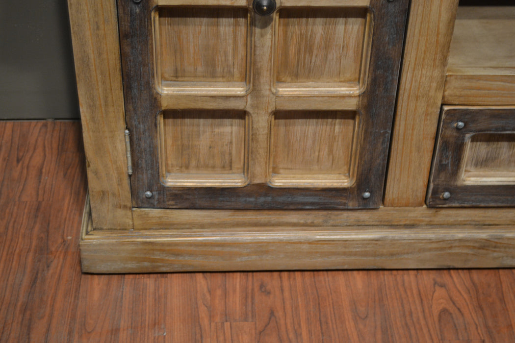 Keystone Panel Door TV Stand - Crafters and Weavers